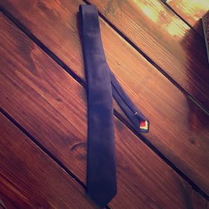 Navy blue Wedding tie